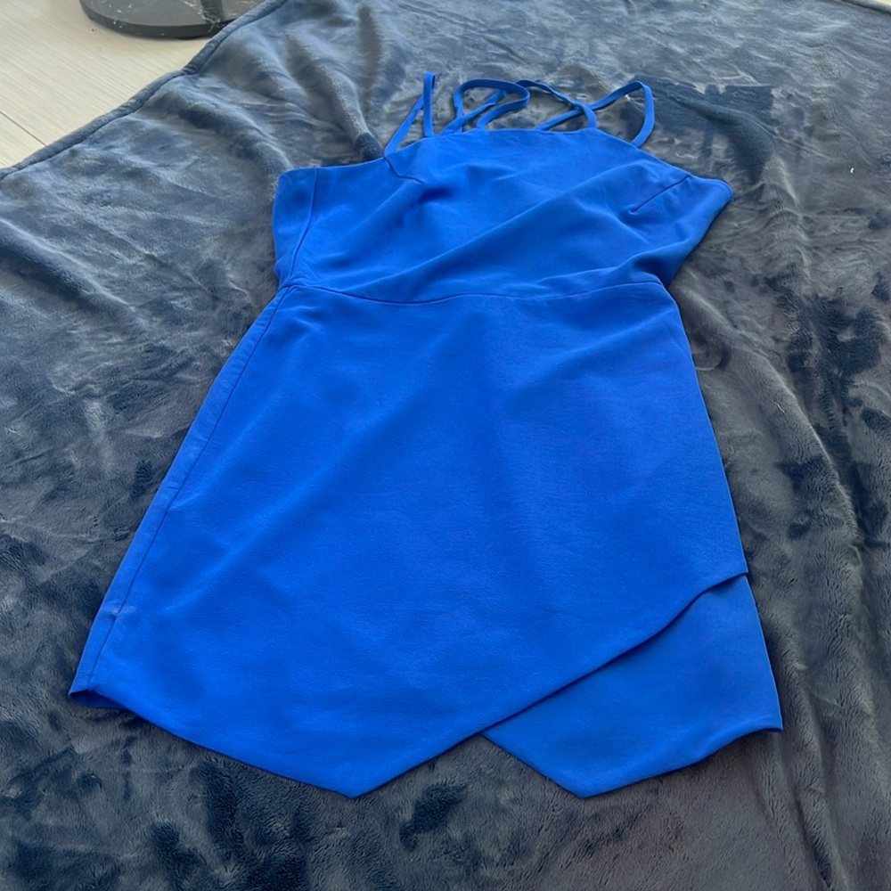 Blue dress